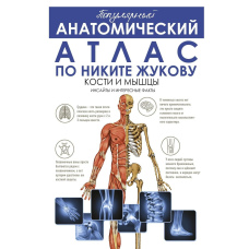 Популярний анатомічний атлас за Нікітою Жуковим. Кістки та м'язи. Інсайди та цікаві факти